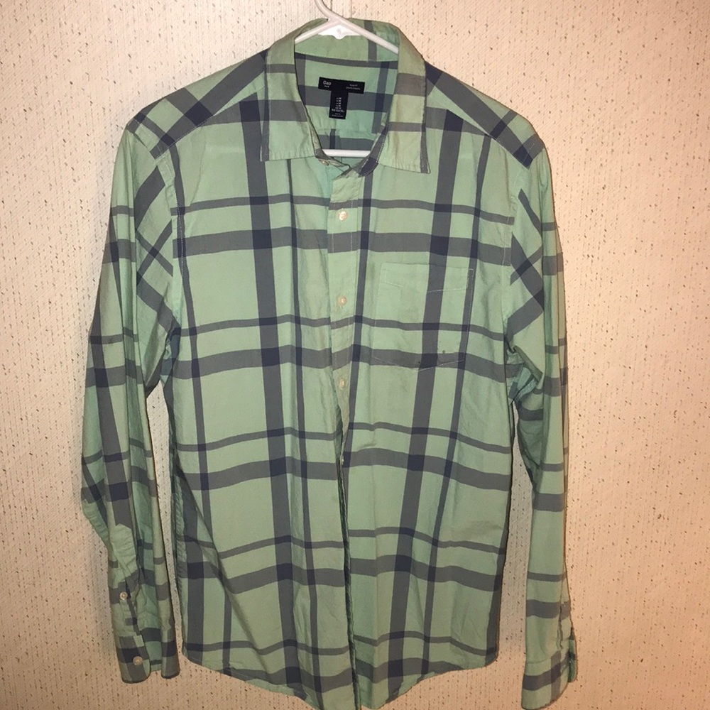 Men’s Button Down Long Sleeve Dress Shirt